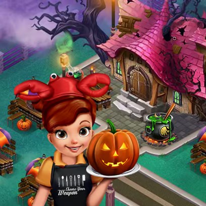 Nấu ăn nhanh Halloween
