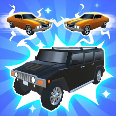 Gangsterautos zusammenführen