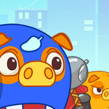 Mango Piggy Piggy Héroe