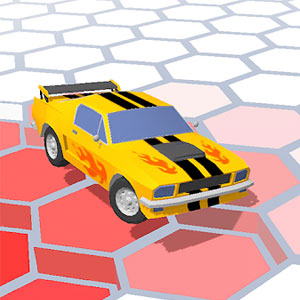 Hexágono de coche deportivo